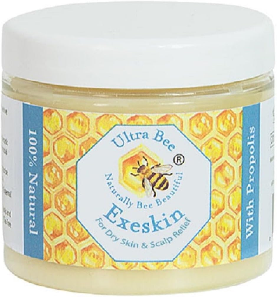 Eczema & Psoriasis Skincare - 100% Natural Exeskin Dry Skin and Scalp Balm - Prone To Eczema, Psoriasis, Dermatitis - 200ml