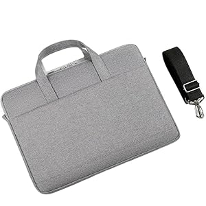 Tragen Sie eine einschultrige Laptoptasche, geeignet for Honor MagicBook X16 Plus 16 Zoll 2026, stoßfeste, wasserdichte Umhängetasche(Gray)