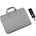 Tragen Sie eine einschultrige Laptoptasche, geeignet for Honor MagicBook X16 Plus 16 Zoll 2026, stoßfeste, wasserdichte Umhängetasche(Gray)