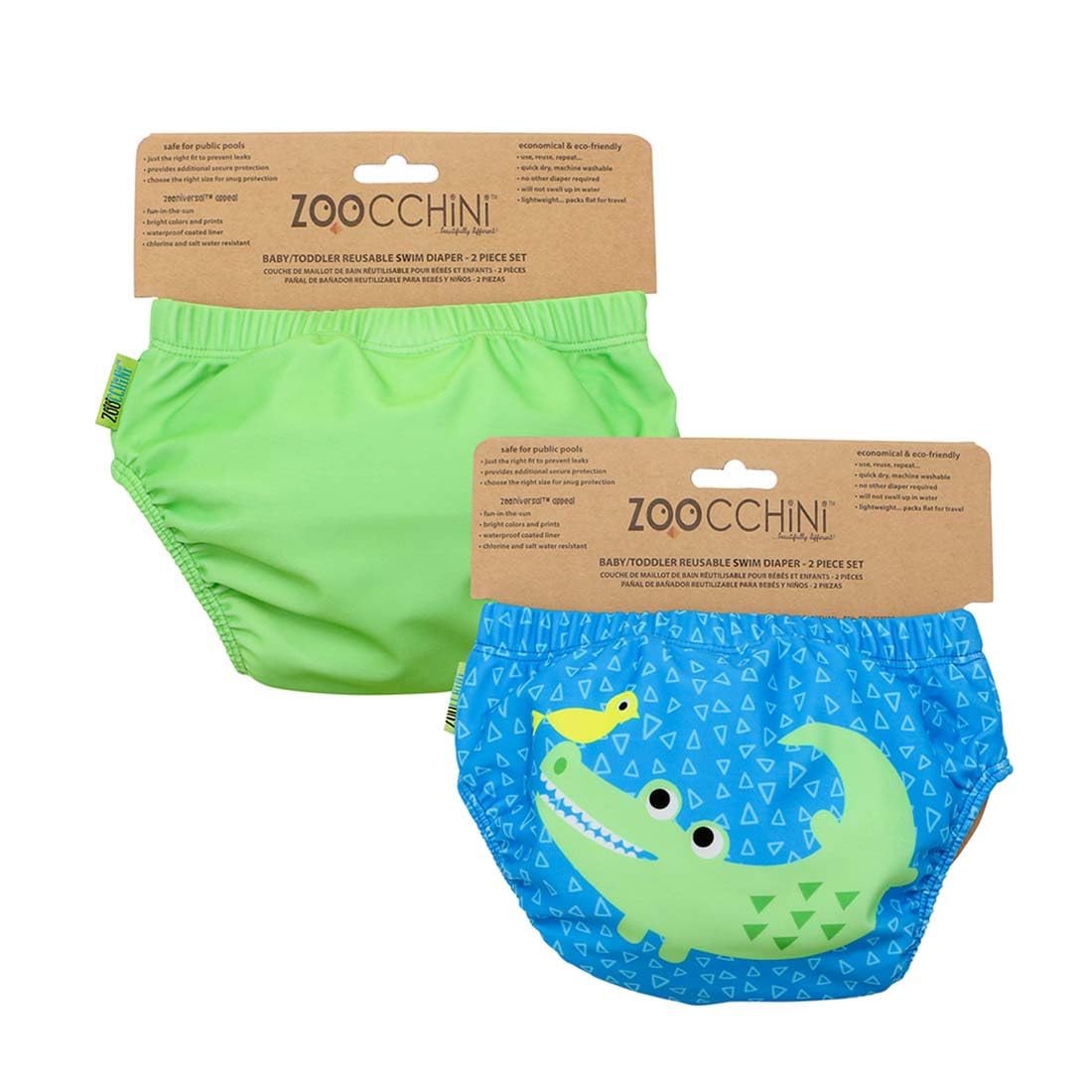 Costumino Contenitivo - Aidan l'Alligatore - Pacco da 2-6-12m