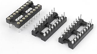Aexit Solder Type Audio & Video Accessories 2 Row 18 Pins Integrated Circuit DIP IC Connectors & Adapters Sockets 3PCS