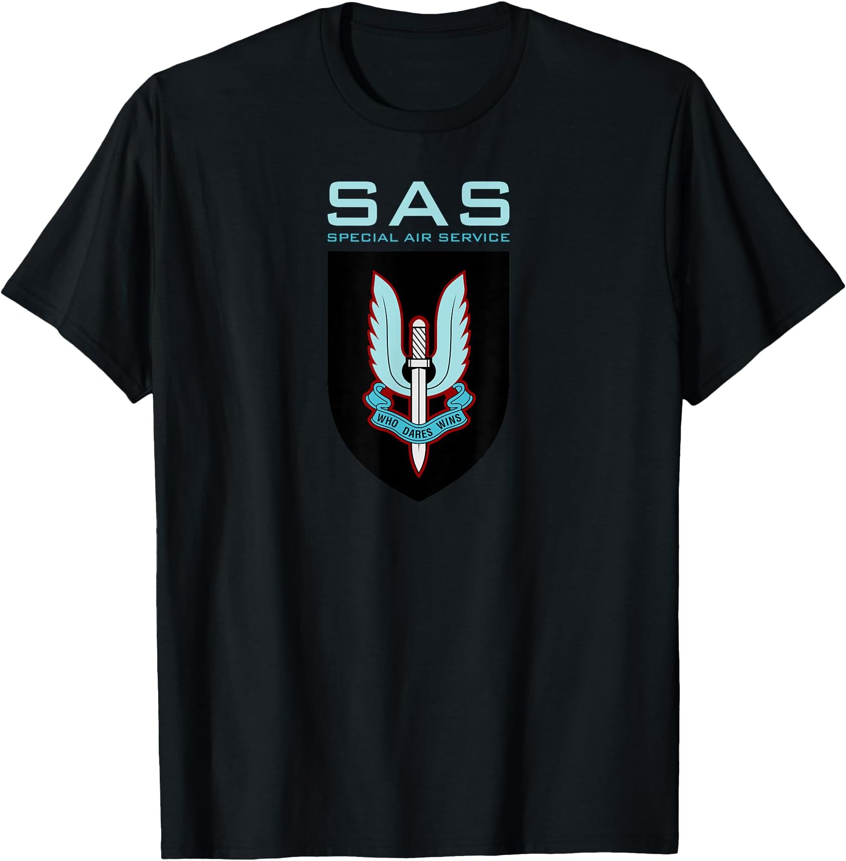 UK SAS SPECIAL AIR SERVICE BRITISH ARMY SPECIAL FORCES T-Shirt