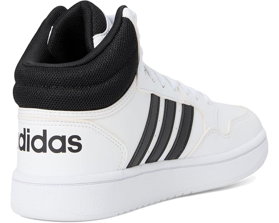 adidas Kids Hoops 3.0 Mid (Little Kid/Big Kid) - Back View