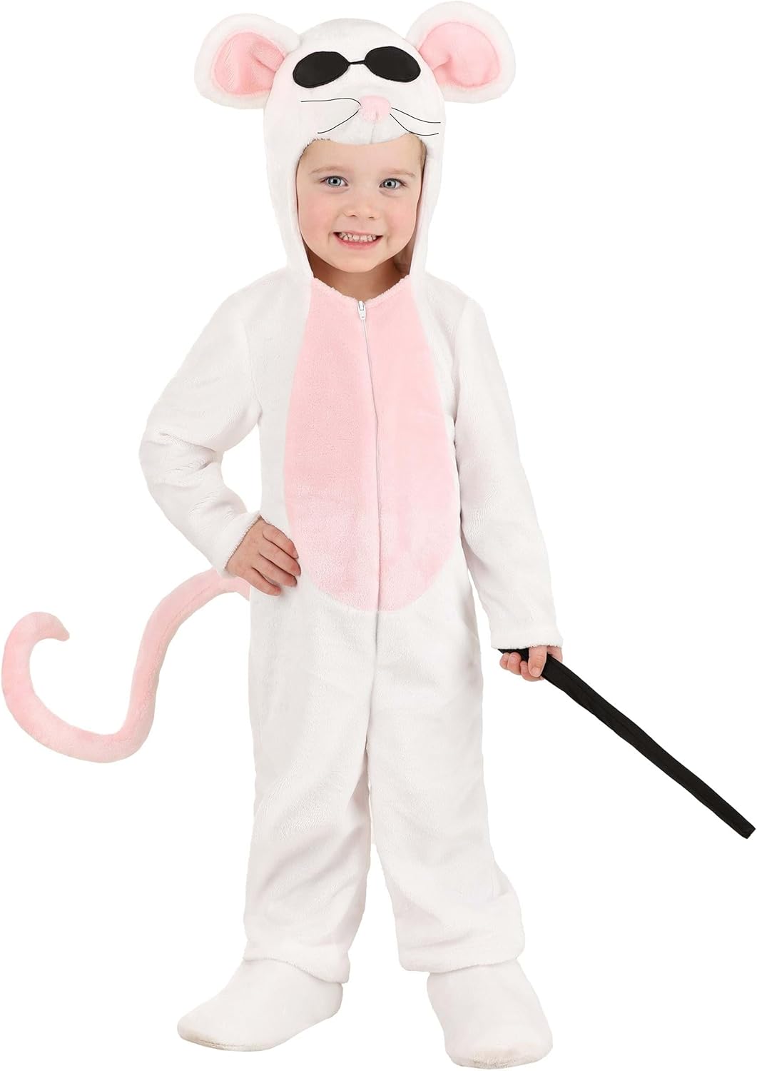 Toddler Nursery Rhyme Blind Mouse Costume, Cute Storybook Rodent Halloween Outfit