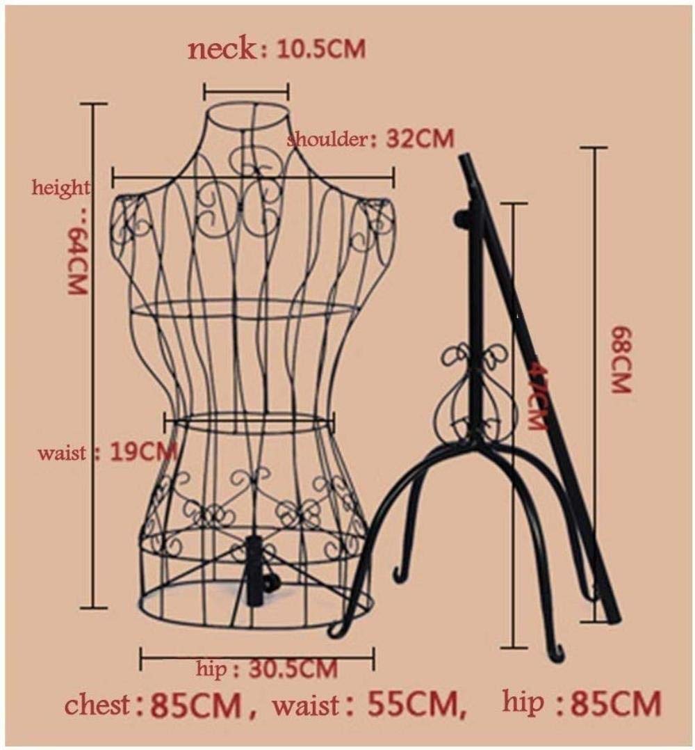 Professionelle Drahtrahmenmodelle Zeigen Schneider-Dummy-Kleiderformen, Schneider-Dummy-Mannequins, weiblichen Torso (Farbe: Weiß)