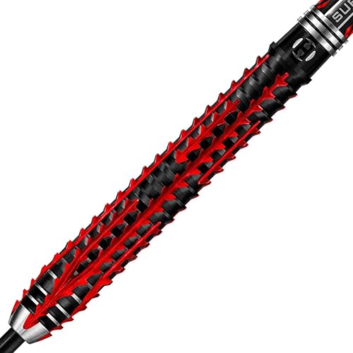 Miniatura 2 de Harrows Fire Inferno 90% tungsteno punta de acero dardos (21)