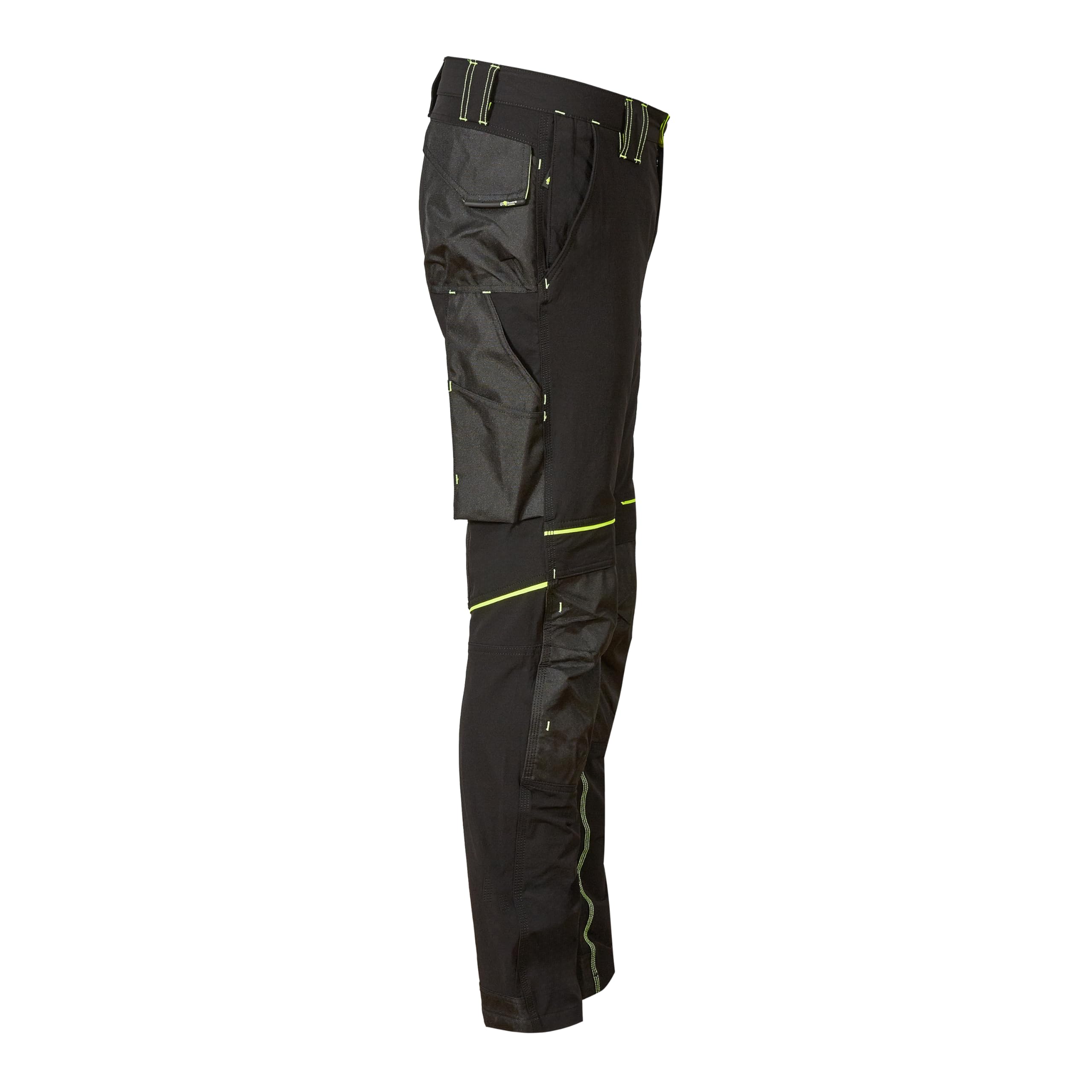 U-Power | Pantaloni da Lavoro Uomo Atom, Idrorepellenti, Protezione Ginocchia, Alta Traspirabilità, 90% Nylon 10% Spandex