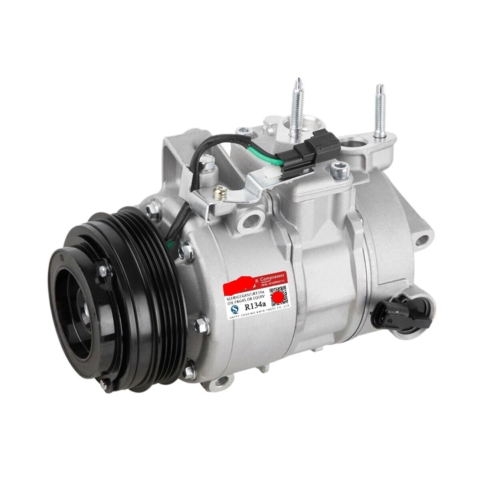 AC Compressor for Explorer，Compatible for Lincoln， MKT 2.0L 2013-2018 DG13-19D629-BB DG13-19D629-BC DG1319D629BB DG1319D629BC FB8319D629AB，Refrigerant Compressor