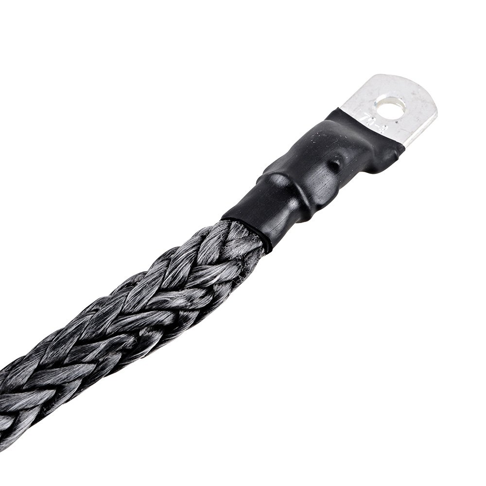 Amazon.co.jp: 3/8インチ x 90フィート グレー合成ウインチ