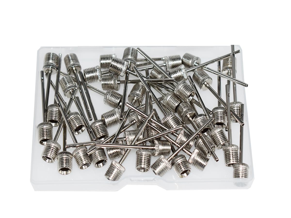 Ball Pump Needles 40pcs, Air Pump Needles for Basketball Inflating, Inflation Sports Pin