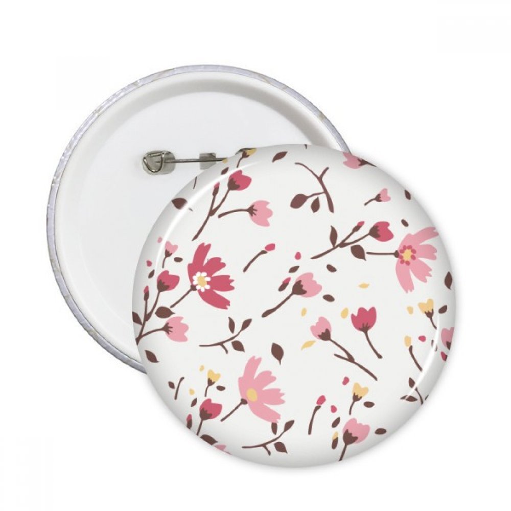 Badge fleur rose Calliopsis la solution simple pour personnaliser des vêtements ternes