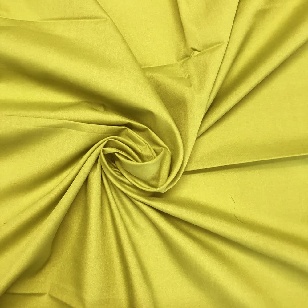 Plain Polycotton Fabric 60+ Colours Poly Cotton Dress Craft Sold Per Meter (Pistachio 23)