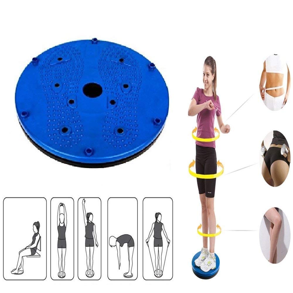 Sunshine Plastic Body Relax Massage Tummy Twister Tool 4 in 1 Magnetic Acupressure Weight Reduction Pyramids and Hips and Legs Exerciser Kit for Men and Women (B07MJ6WD3X) Amazon Price History, Amazon Price Tracker