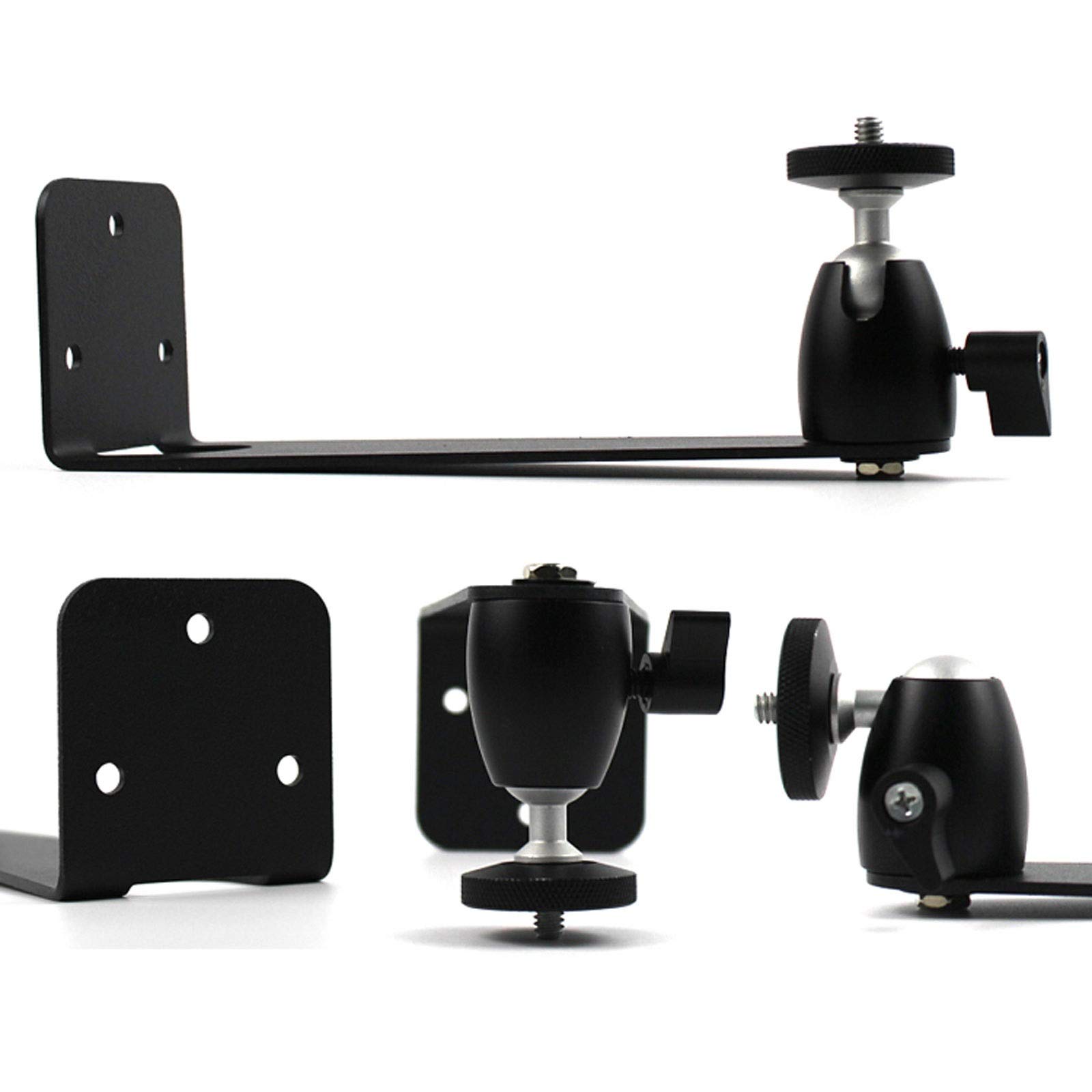 Support Videoprojecteur Mini Projecteur Support Body Cintre Noir, Mur-paroi Universel Suspendu à Support de Forme de Forme pour écrans de projecteur Support Videoprojecteur Plafond