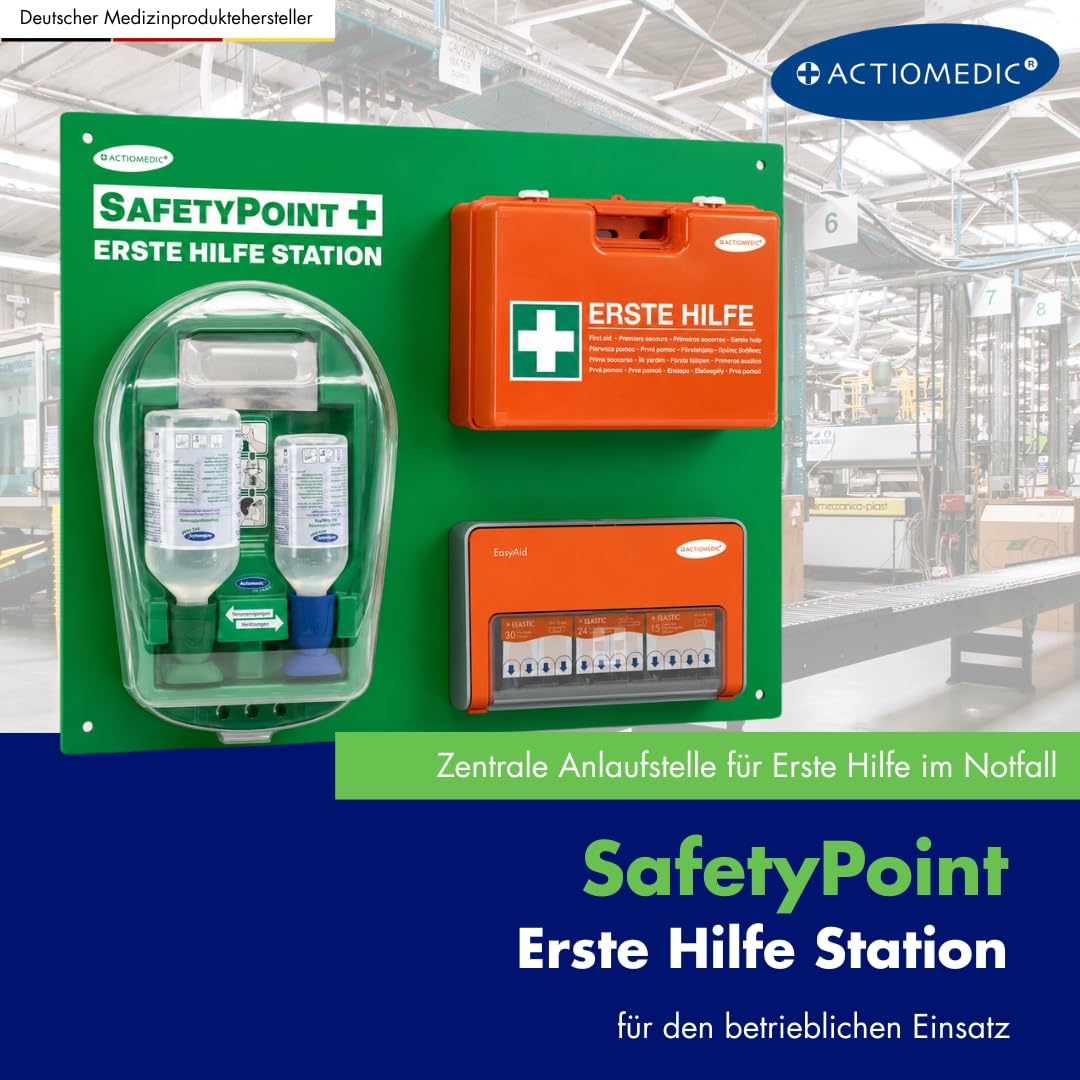 ACTIOMEDIC SafetyPoint Erste Hilfe Station DIN 13157