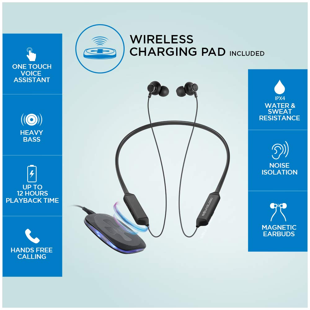 Wireless Neckband Itek Voice Assistant Bluetooth Speaker