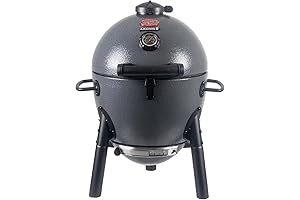 Akorn Jr. Portable Kamado Charcoal Grill and Smoker: Healthier Outdoor Cooking