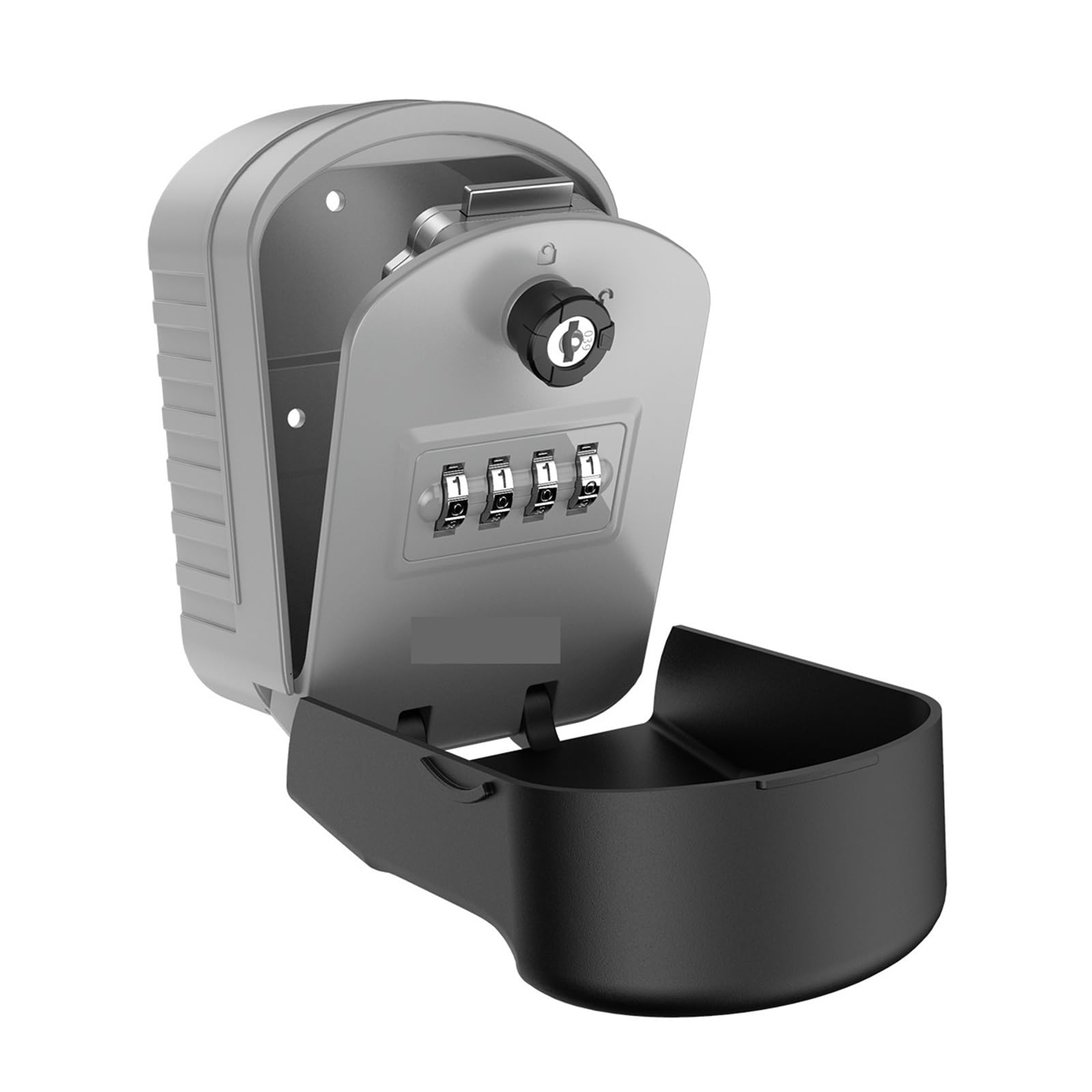 CVFRDD Security Safe Box 4 Digit Combination Key Storage Lock Box Bag Wall Mounted Safe Weatherproof For Home Outdoor