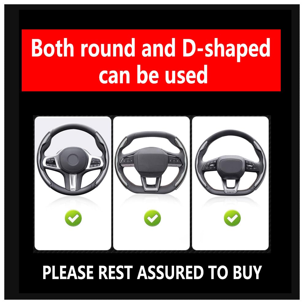 Auto Coprivolanti per Ford Ranger (2011 2012 2013 2014 2015 2016 2017 2018 2019 2020 2021 2022 2023 2024), Fibra di Carbonio Pelle Traspirante Antiscivolo Accessori Interno,White