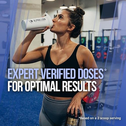Miniatura 7 de ALPHA LION Core Pre entrenamiento con creatina para el rendimiento, beta alanina para apoyo muscular e inmunológico, L-citrulina para bomba y
