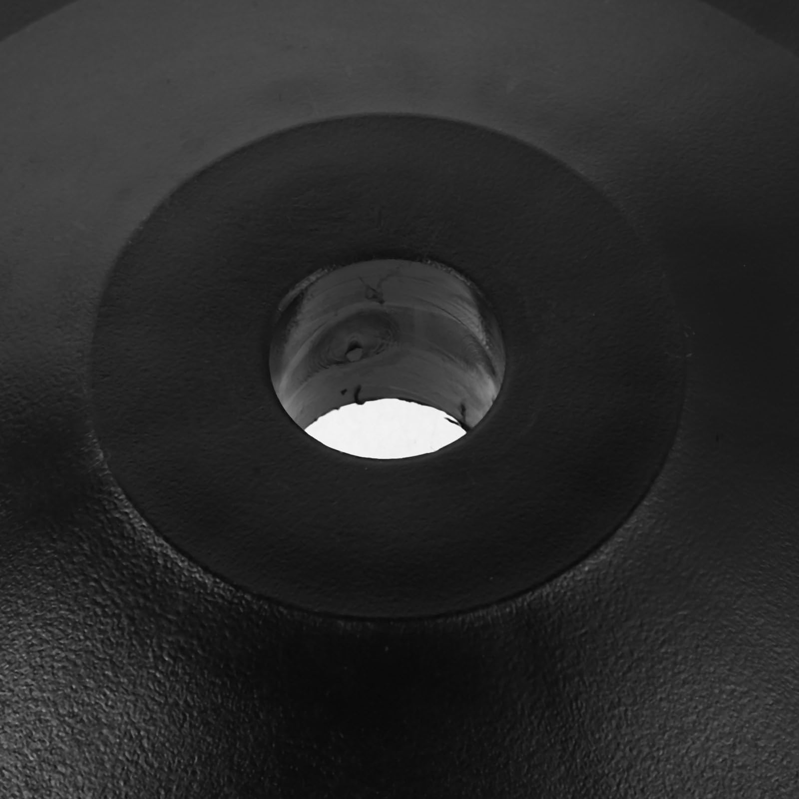 Disque de Support pour Démonte-pneu en Plastique Noir, Trou 25 Mm
