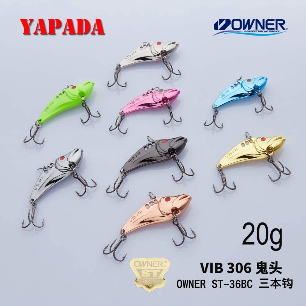 Ubersweet® YAPADA 306 G 20g/53mm 25g/58mm Owner Treble Multicolor Zinc Alloy Meta LFihing Ba :25g