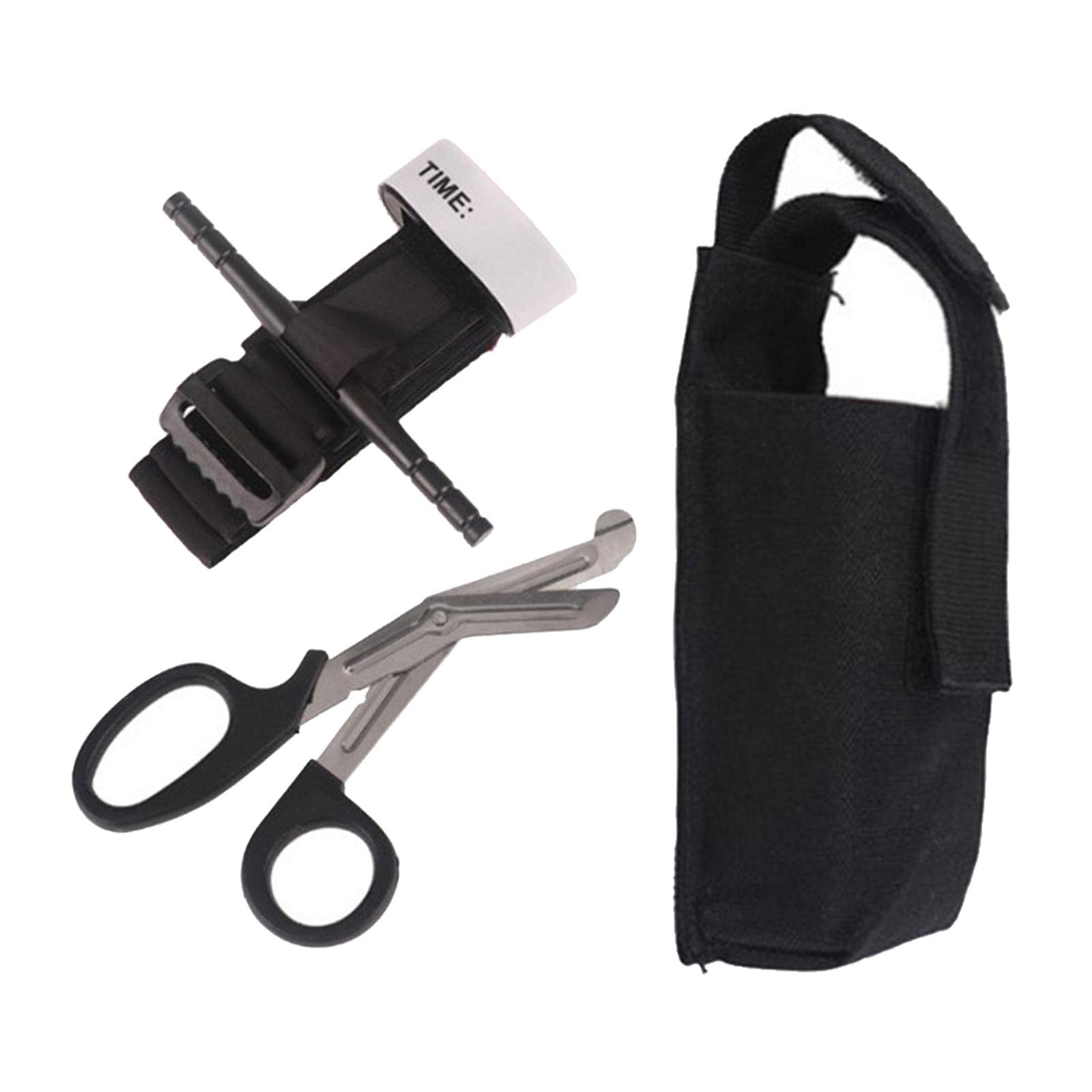 Tourniquet Combat Application First Aid Kit + Trauma Shear+ Molle Pouch-image-49