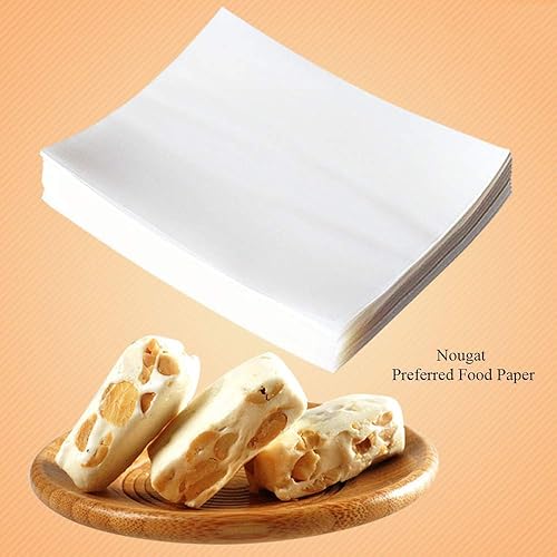 Miniatura 3 de 1000 hojas de papel de arroz glutinoso comestible, papel de arroz de caramelo, turrones, papel de oblea de arroz para hacer dulces y chocolate, 3.15