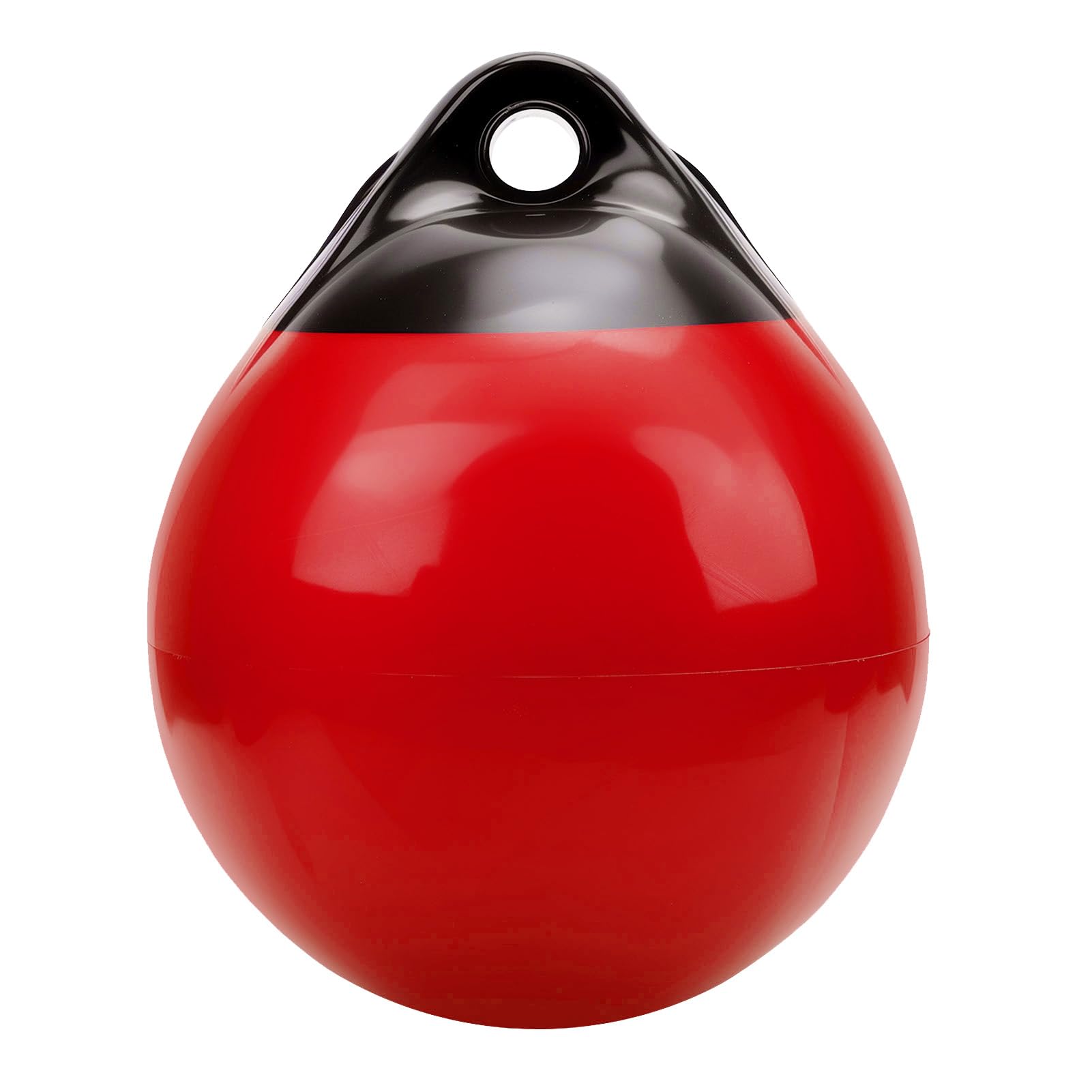 Holigie Round Boat Fender Ball Boat Buoy Ball Dock Bumper Ball,Inflatable Vinyl Cover UV Saltwater Resistant Dock Fender for Yachts Sailboats Kayaks Canoes Docking Protection