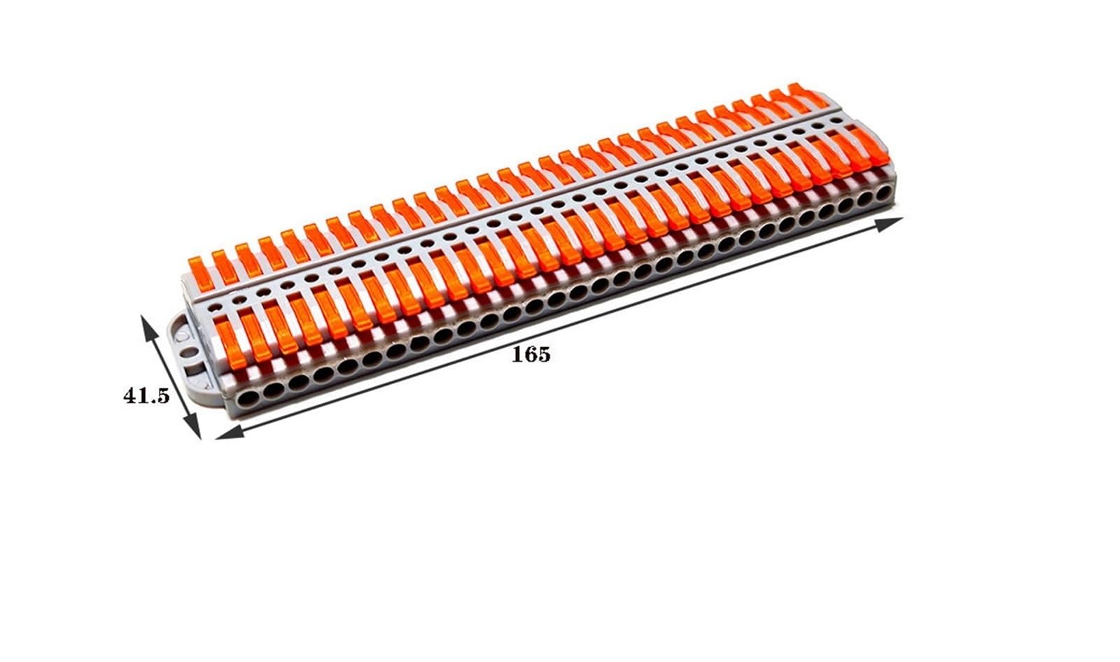 Kabelverbinder Push-In-Schnellkupplungskabel mit 2-12-poliger Schraubbefestigung Kompakter Universalstecker für elektrische Verkabelung