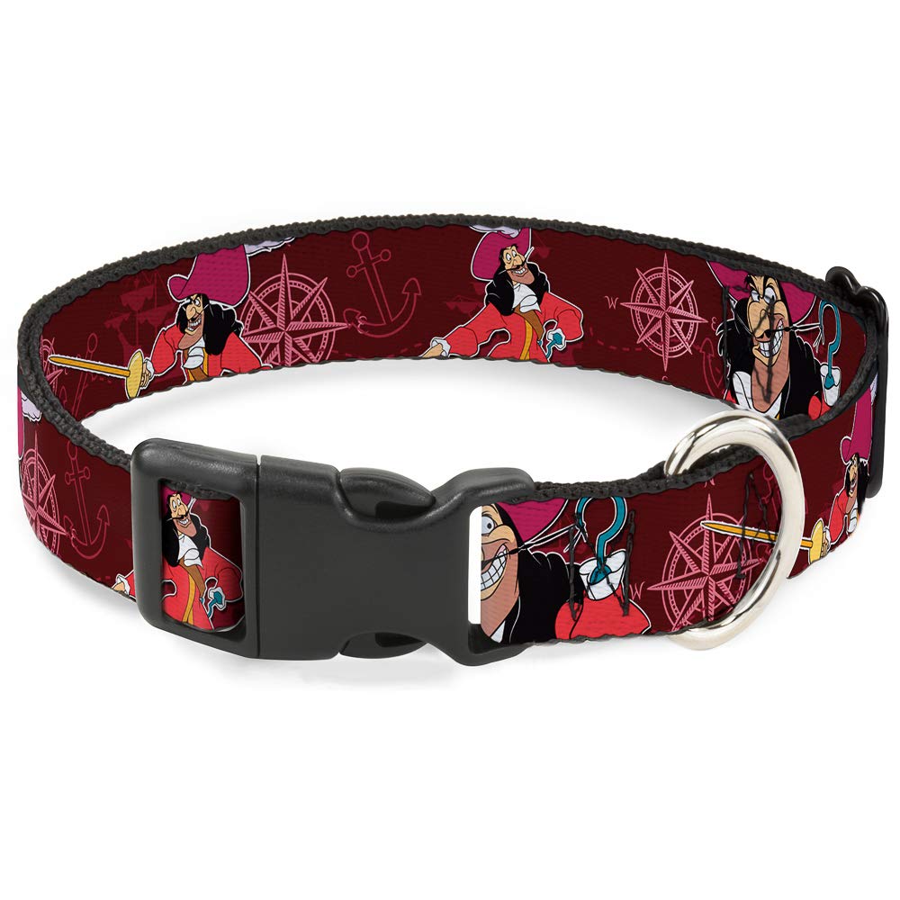Collier Capitaine Crochet bordeaux pour éviter les irritations du cou