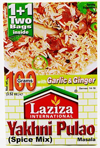 Laziza Yakhni Pulao Spice Mix Masala 1 x 100g