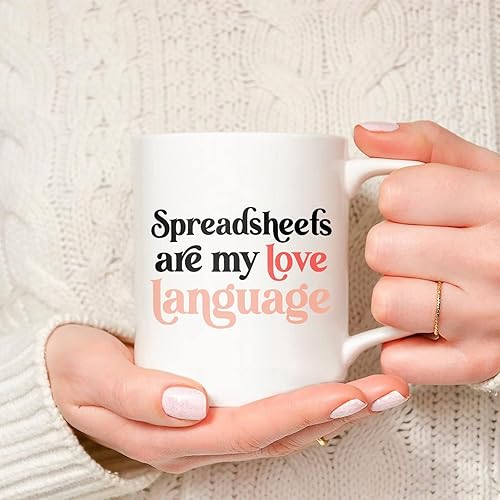 Miniatura 6 de Taza de café con texto en inglés "Accountant Gift Appreciation", taza de café con texto en inglés "Are My Love", regalo CPA para hombres y mujeres,