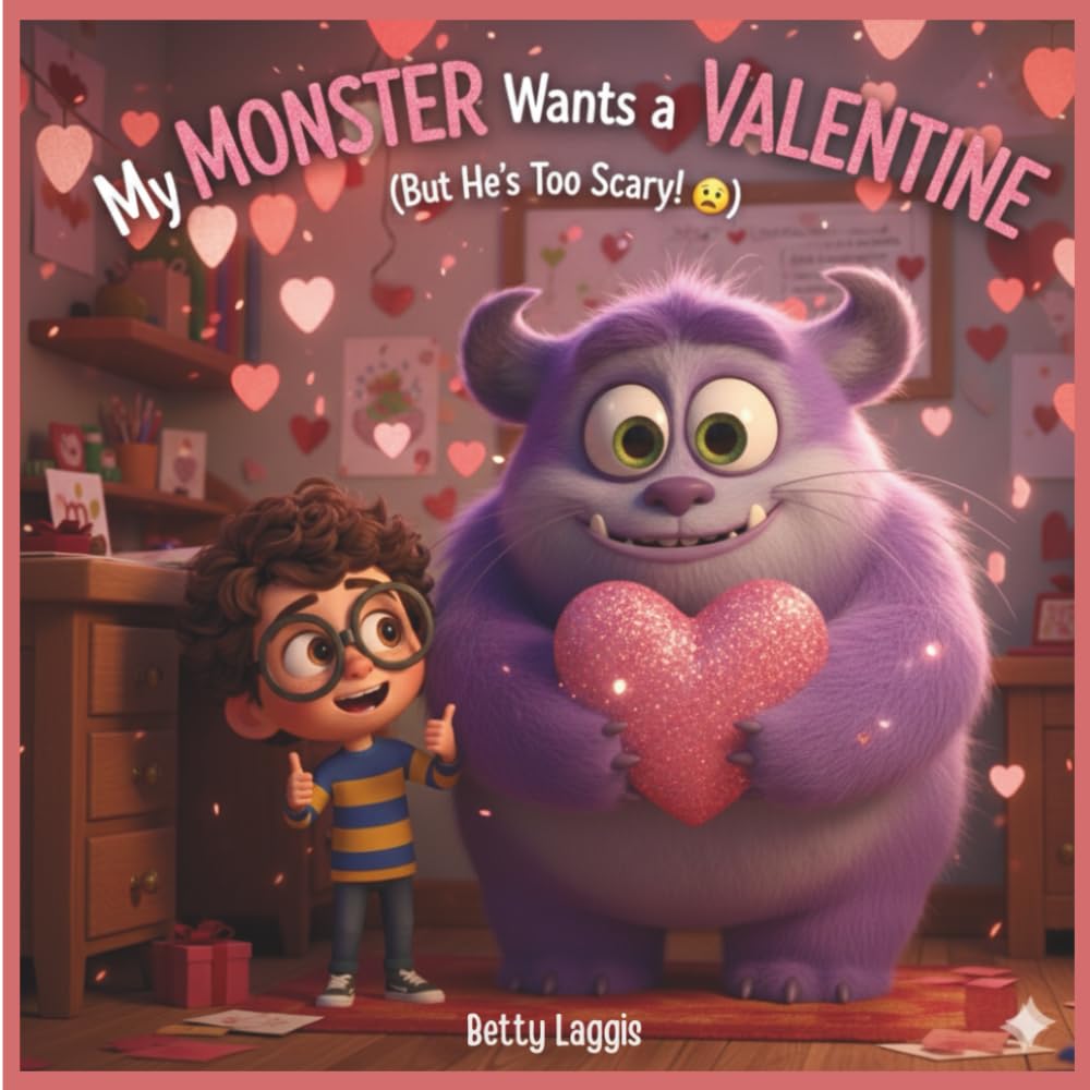 My Monster Wants A Valentine (But He's Too Scary!)