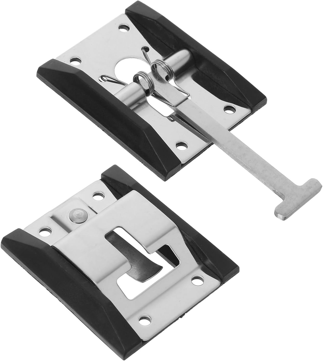 Refrigerated Truck Door Holder Sturdy Stainless Steel Rv Door Latch Holder Camper Trailer Lock Silent Snap Catch