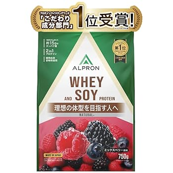 Amazon | アルプロン (ALPRON Natural) プロテイン 人工甘風味料