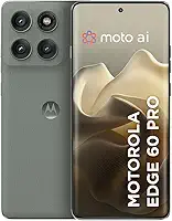 Smartphone Motorola Edge 60 PRO 5G - 512GB 24GB (12GB RAM+12GB Ram Boost) Tela Quad-Curve moto AI 50MP Sony Camera ultrarresistencia militar IP68 + IP69 - Cinza