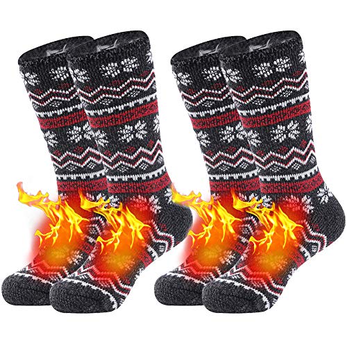 Thermal Socks, Women's Outdoor Sports Insulated Heated Winter Socks, Extra Warm Comfortable Skiing