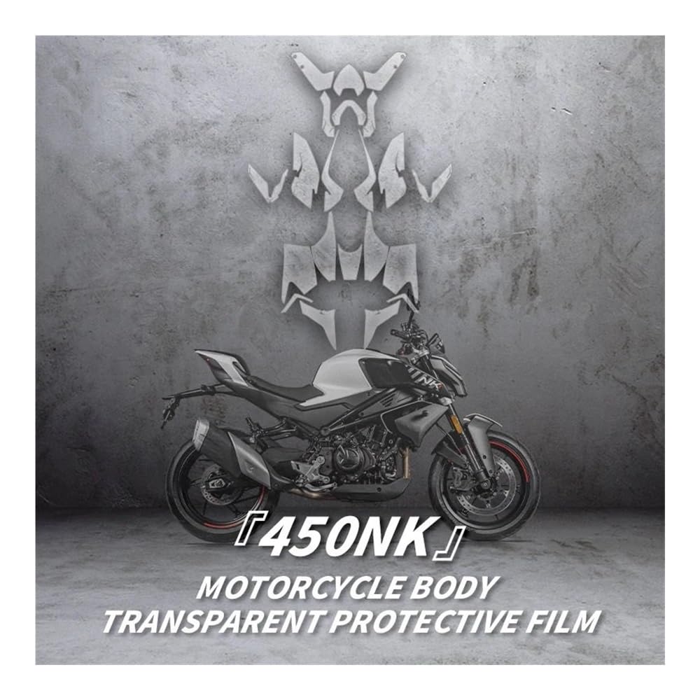 Side Serbatoio Carburante Adesivi Per 450NK Bike Accessories Adesivi Di Protezione Per Moto Kit Di Carenatura Con Pellicola Protettiva Trasparente Per Tutto Il Corpo
