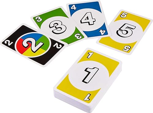 Miniatura 6 de Mattel Games Juego de 3 juegos de cartas, UNO, DOS segunda edición y Skip-Bo, juegos de viaje y camping en caja de lata de almacenamiento