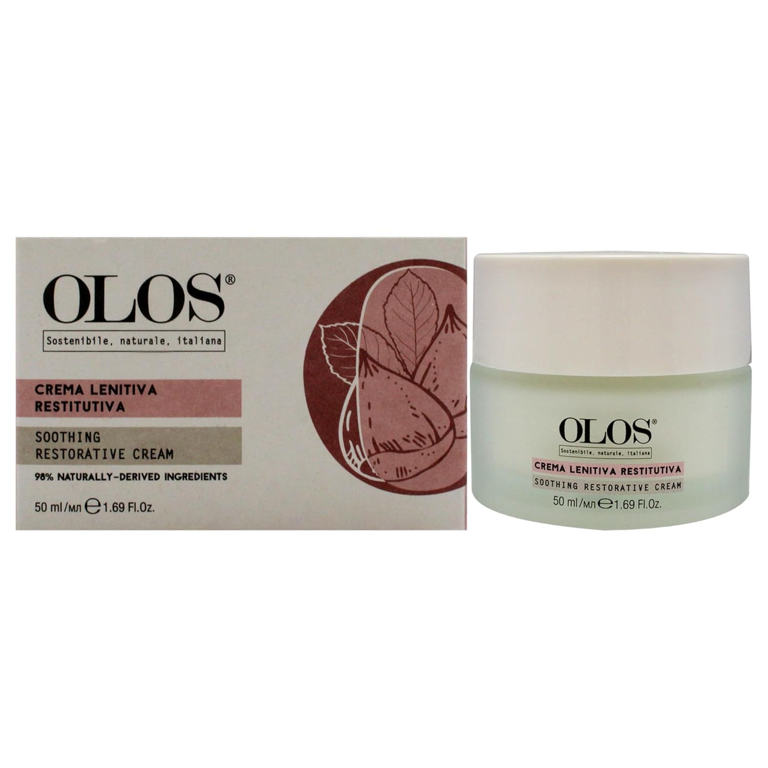 Soothing Restorative Cream by Olos for Unisex - 1.69 oz Cream