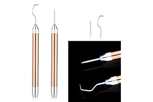 2 Pack LED Lighted Weeding Tools for Vinyl Crafts with Pin and Hook