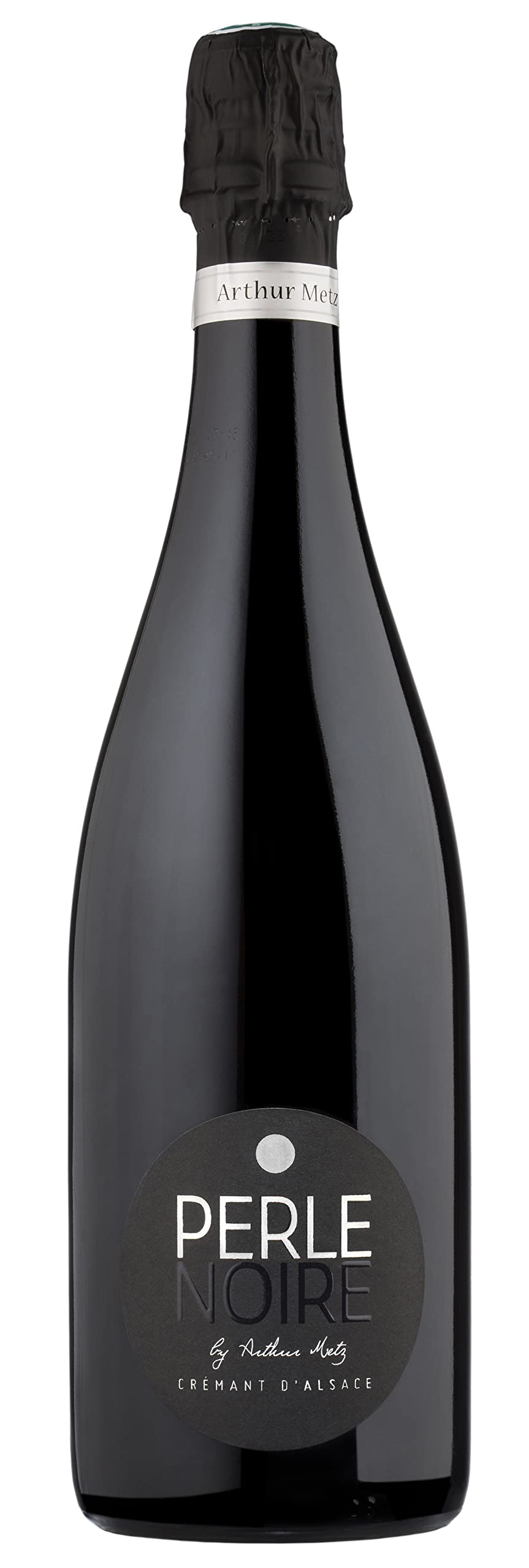 Arthur Metz - Cremant d'Alsace Brut, Cuvée Perle Noire, Méthode Traditionnelle (1 x 0.75 l)