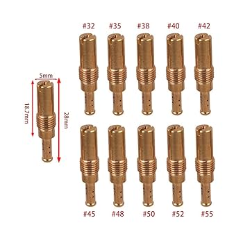 Amazon | 20個セット キャブレターメインジェットキット スロー