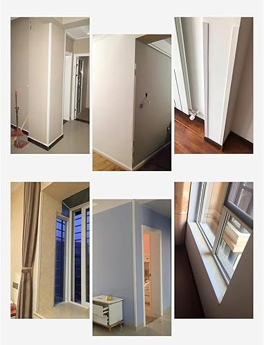 Miniatura 8 de Home Smart - Protector de pared de esquinas de PVC con ángulo de protección de plástico para proteger los bordes de la pared de astillas de pintura