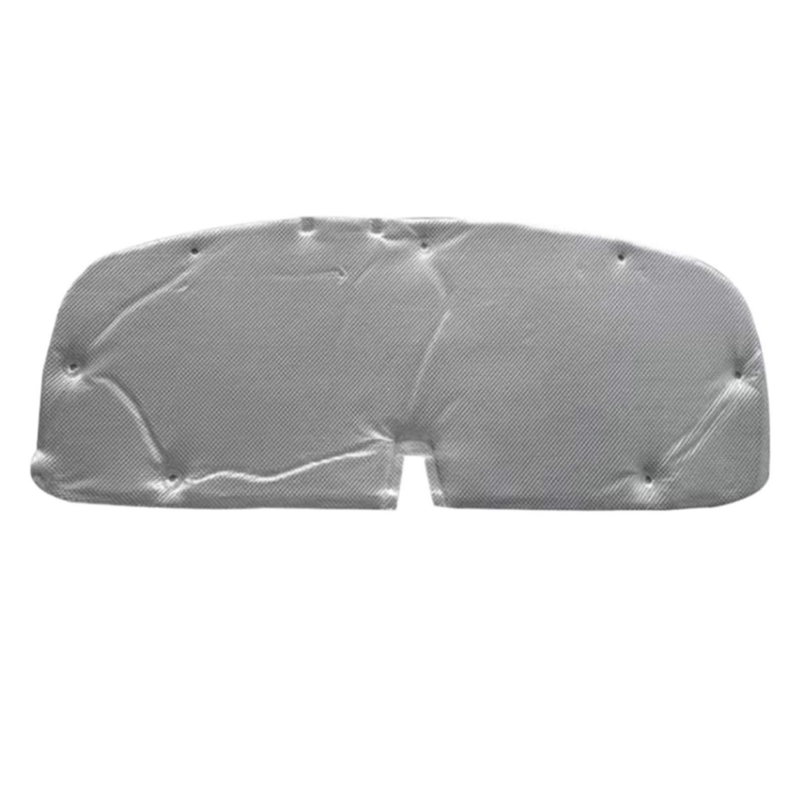 Eshgtuo Front All Aluminum Car Bonnet Insulation Mat For Toyota For Corolla E140 E150 2007~2013 Front Hood Engine Heat Insulation Pad Engine Insulations Mats(Front All Aluminum)