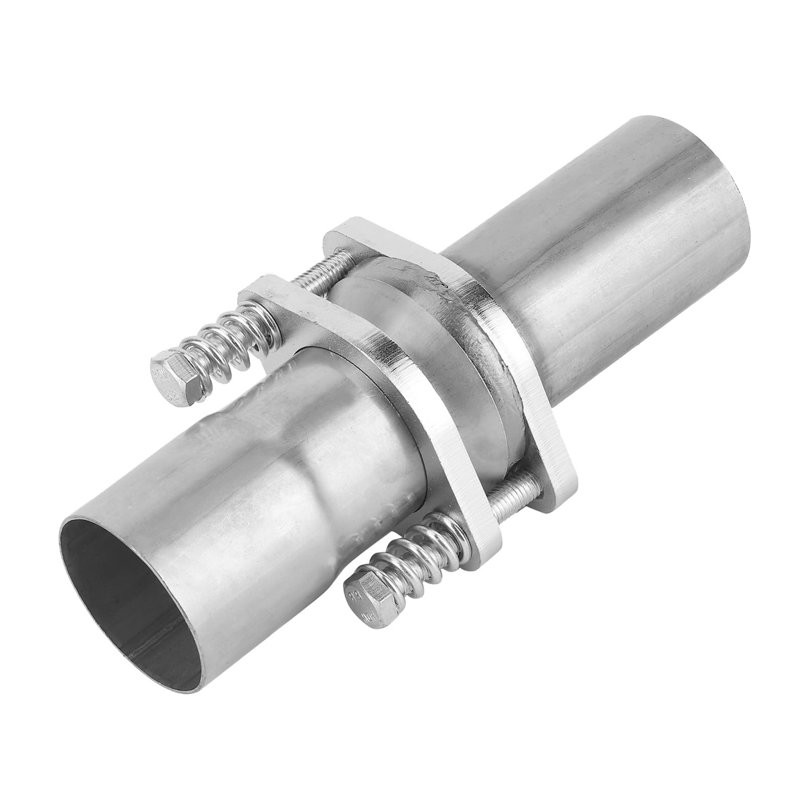 KIMISS Flangia Bullone Molla Scarico, Kit Tubo Riparazione Bullone Molla Flangia Scarico Fissaggio Rapido 2.25in ID a 2.25in OD Universale Acciaio Inossidabile
