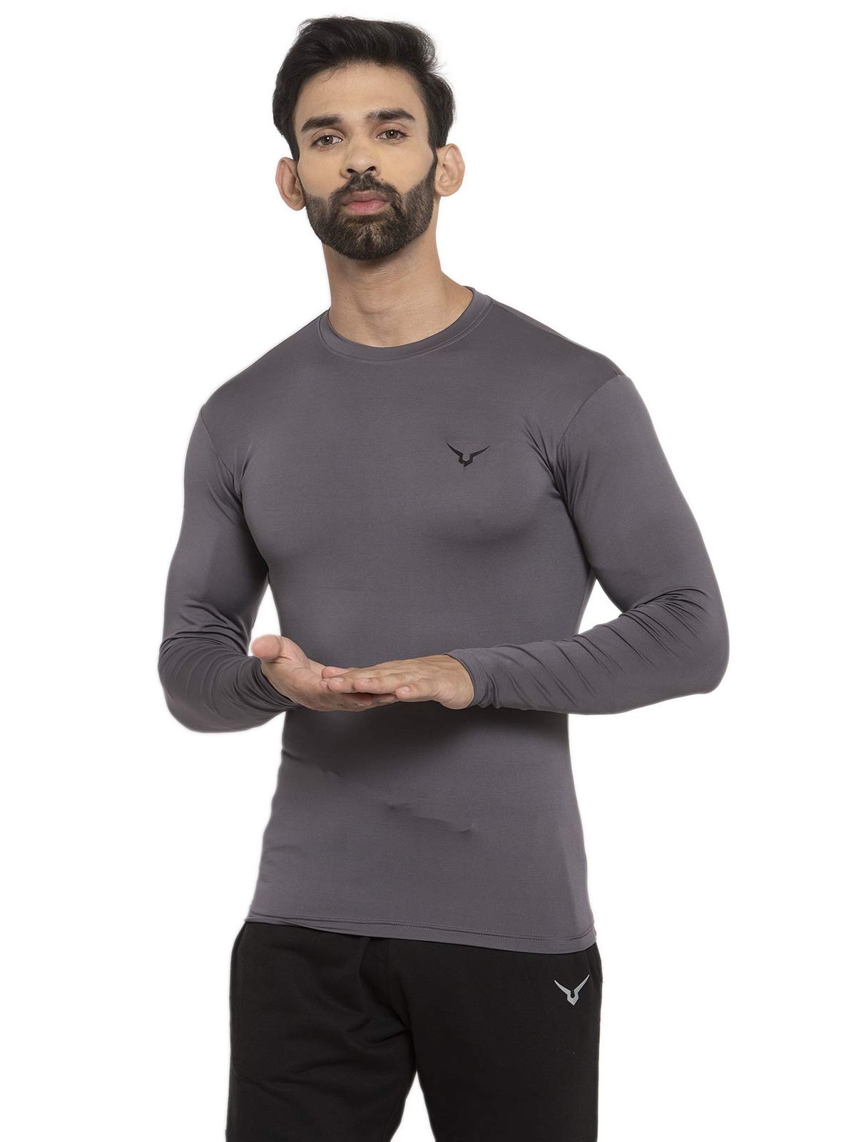 Invincible Mens Compress Base Layer Long Sleeve Tee (B08MVY64Z9) Amazon Price History, Amazon Price Tracker
