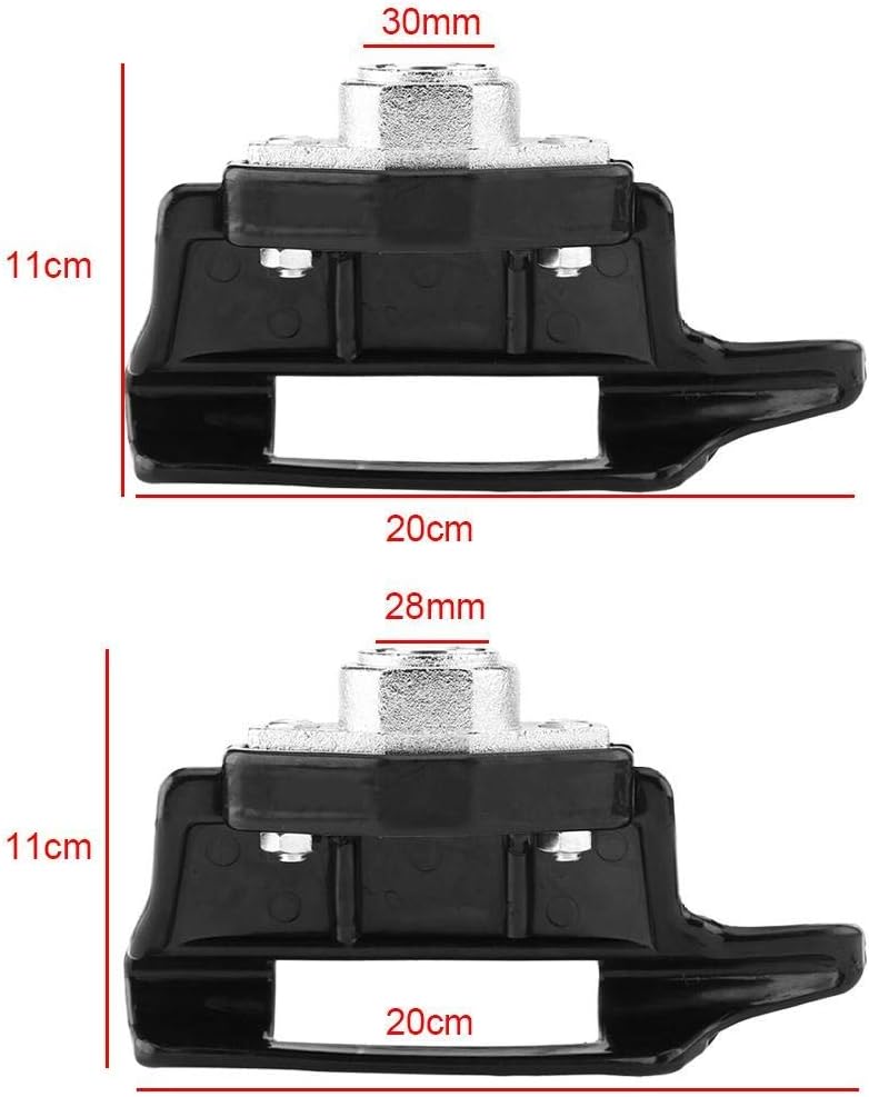 Tire Machine Changer Mount Head Plastic Nylon Mount Demount Duck Head Kit (Dia 28mm/1.1")