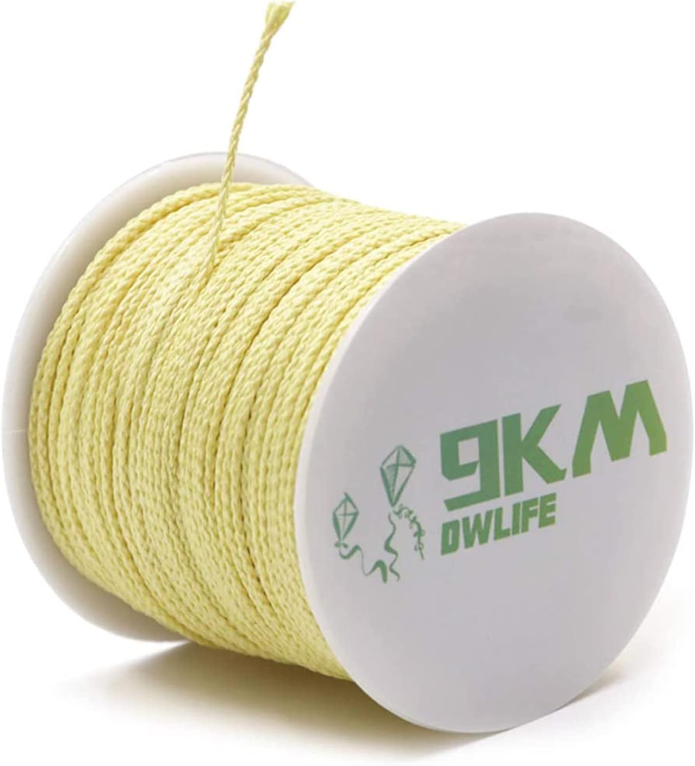 9KM DWLIFE Braided Kevlar String 100lb1500lb Fishing Assist Line High